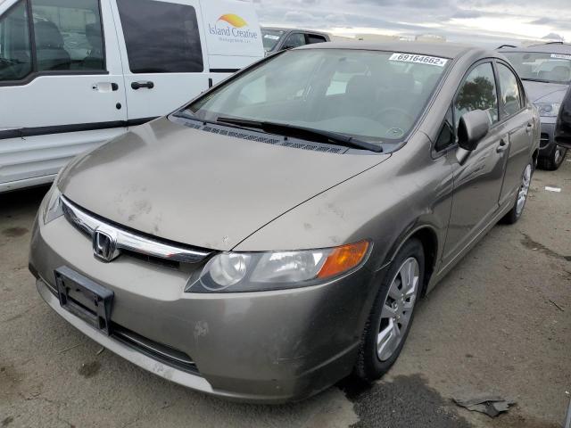HONDA CIVIC LX 2006 with VIN JHMFA16586S012733 - Photo from auction