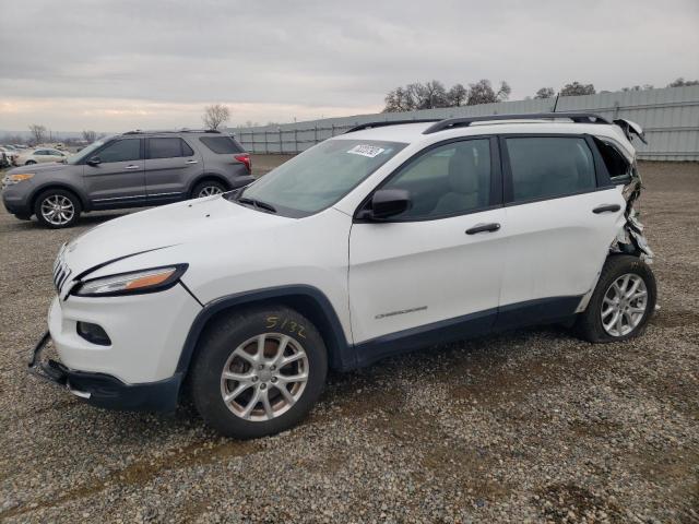 Photo 1 from auction – 2016 JEEP CHEROKEE S with VIN 1C4PJMAB8GW117559