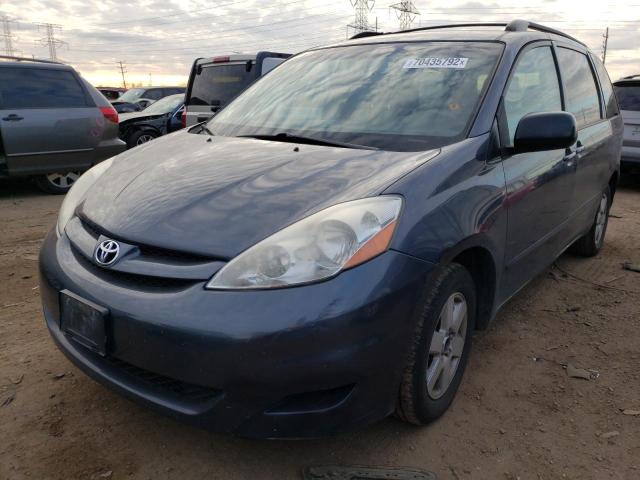 TOYOTA SIENNA 2008 with VIN 5TDZK23C28S157069 - Photo from auction