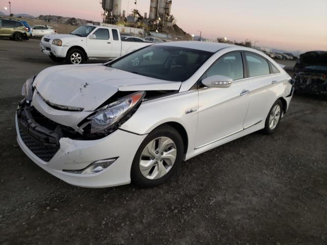 HYUNDAI SONATA HYB 2013 with VIN KMHEC4A40DA084354 - Photo from auction