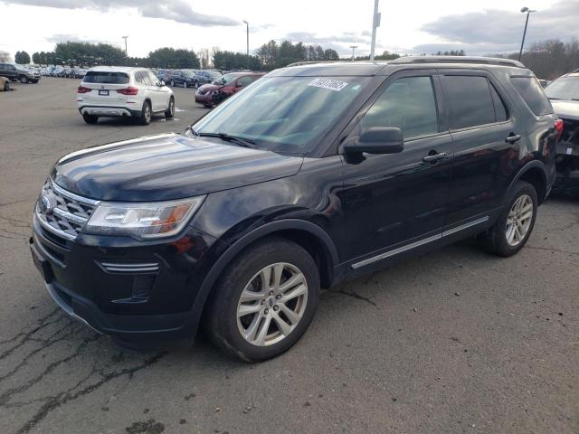 FORD EXPLORER X 2018 with VIN 1FM5K8D81JGA10796 - Photo from auction