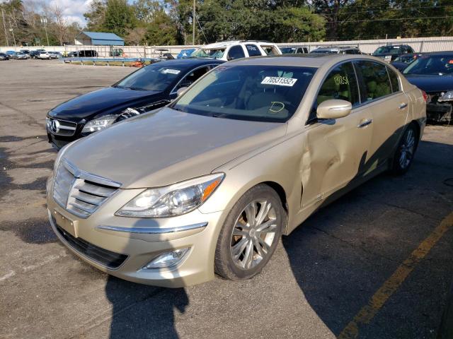 HYUNDAI GENESIS 3. 2012 with VIN KMHGC4DD2CU199507 - Photo from auction