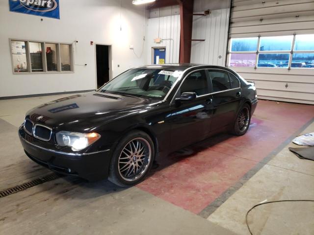 BMW 745 LI 2002 with VIN WBAGN63422DR03244 - Photo from auction