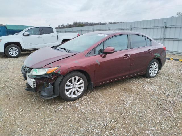 HONDA CIVIC EXL 2012 with VIN 2HGFB2F98CH567001 - Photo from auction