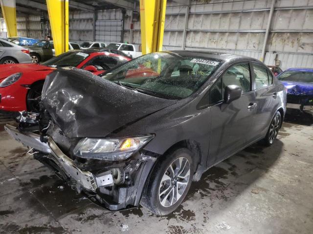 HONDA CIVIC EX 2015 with VIN 19XFB2F89FE204339 - Photo from auction