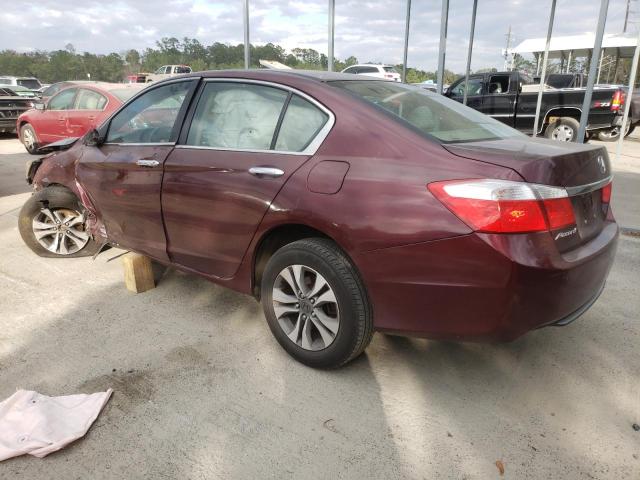 Photo 2 from auction – 2014 HONDA ACCORD LX with VIN 1HGCR2F36EA285239