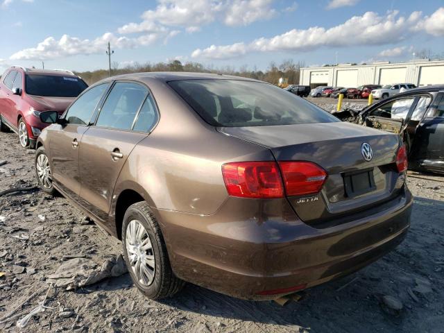 Photo 2 from auction – 2012 VOLKSWAGEN JETTA BASE with VIN 3VW2K7AJ3CM309785