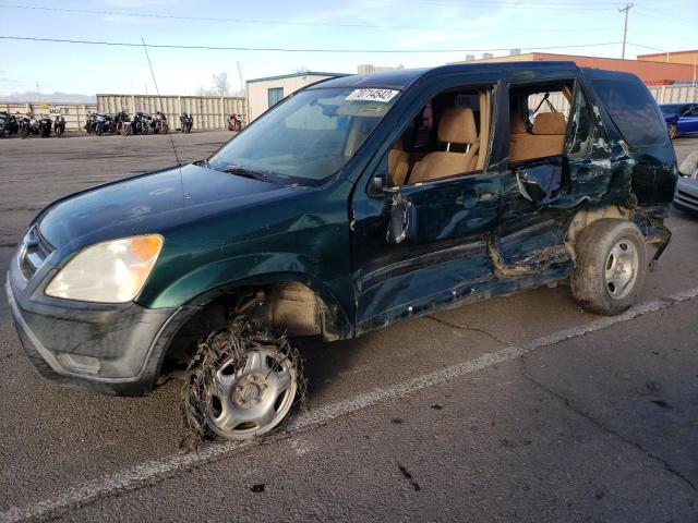 HONDA CR-V LX 2002 with VIN JHLRD68482C003089 - Photo from auction