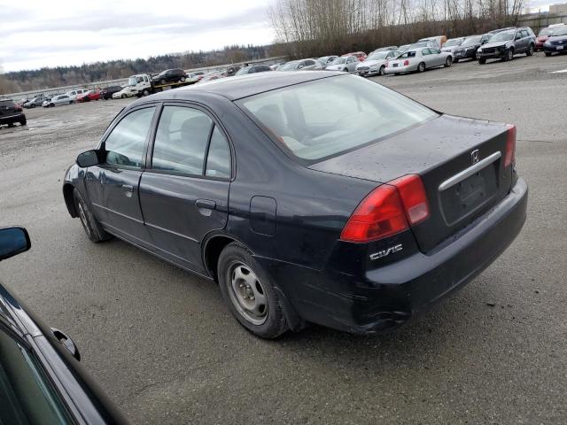 Photo 2 from auction – 2001 HONDA CIVIC EX with VIN JHMES25771S002558