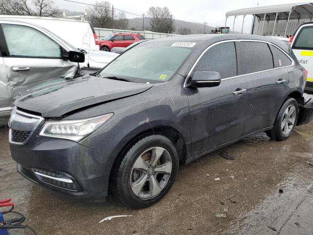 ACURA MDX 2016 with VIN 5FRYD4H27GB020163 - Photo from auction