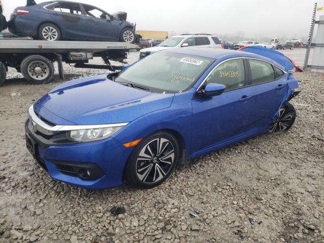 Photo 1 from auction – 2018 HONDA CIVIC EX with VIN JHMFC1F37JX027440