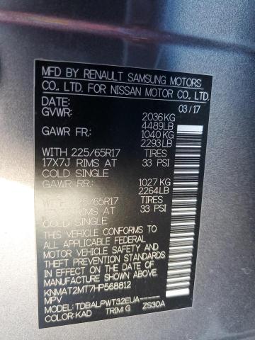 Photo 14 from auction – 2017 NISSAN ROGUE S with VIN KNMAT2MT7HP568812