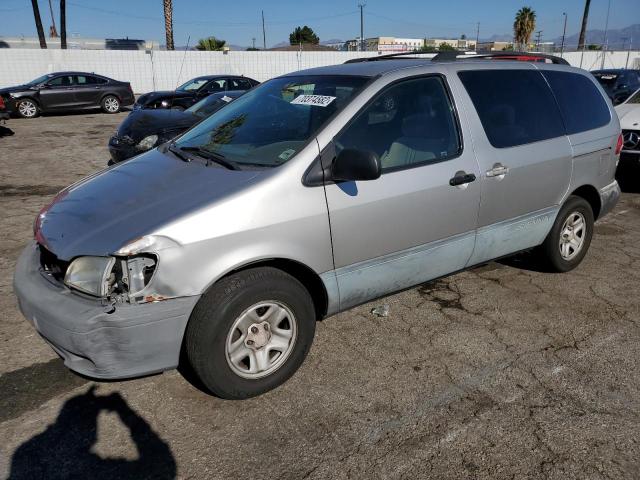 TOYOTA SIENNA CE 2002 with VIN 4T3ZF19C92U440550 - Photo from auction