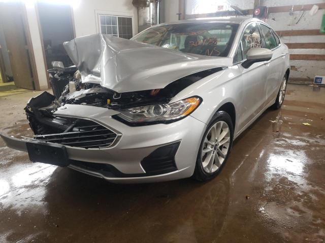FORD FUSION SE 2019 with VIN 3FA6P0LU5KR204158 - Photo from auction