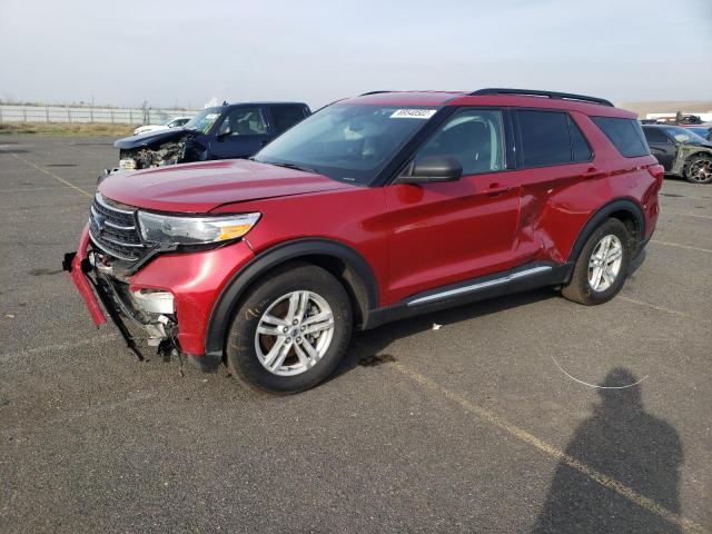 FORD EXPLORER X 2021 with VIN 1FMSK7DH6MGB32765 - Photo from auction