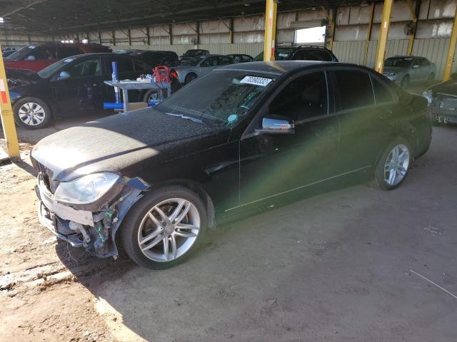 Photo 1 from auction – 2014 MERCEDES-BENZ C CLASS with VIN WDDGF4HB0ER304903