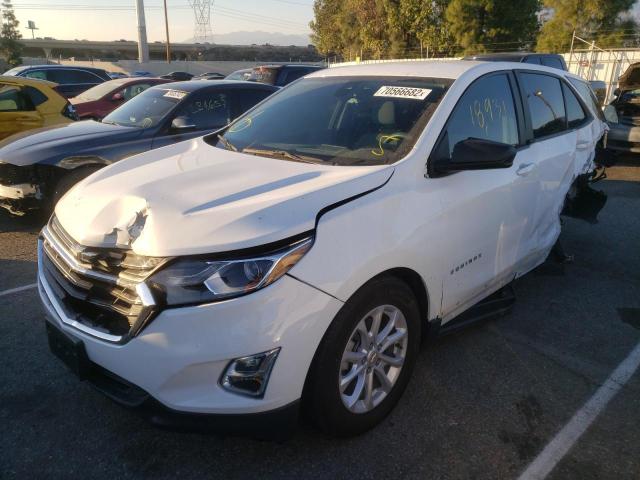 Photo 1 from auction – 2021 CHEVROLET EQUINOX LS with VIN 3GNAXHEV2MS130600
