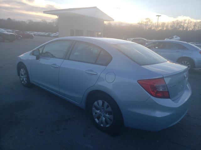 Photo 2 from auction – 2012 HONDA CIVIC LX with VIN 2HGFB2E55CH514643