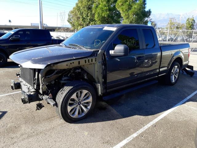 FORD F150 SUPER 2018 with VIN 1FTEX1CP4JKE37764 - Photo from auction