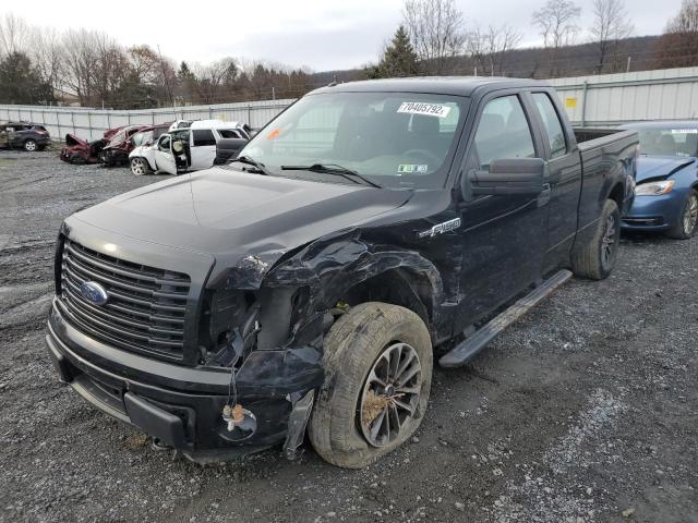 FORD F150 SUPER 2014 with VIN 1FTFX1EF9EFB24362 - Photo from auction