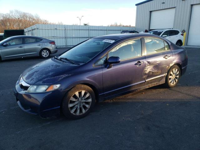 HONDA CIVIC EX 2010 with VIN 2HGFA1F8XAH517850 - Photo from auction