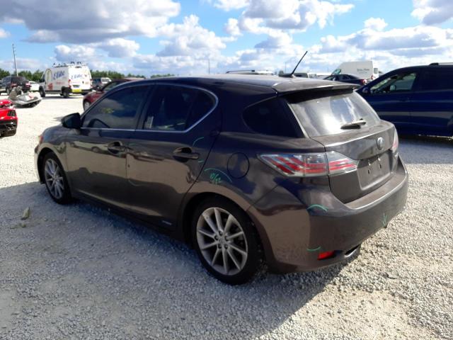 Photo 2 from auction – 2012 LEXUS CT 200 with VIN JTHKD5BH8C2107513