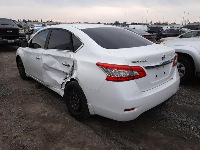 Photo 2 from auction – 2015 NISSAN SENTRA S with VIN 3N1AB7AP3FL693177