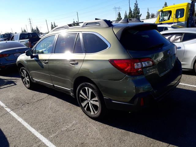 Photo 2 from auction – 2019 SUBARU OUTBACK 3. with VIN 4S4BSENC4K3279159