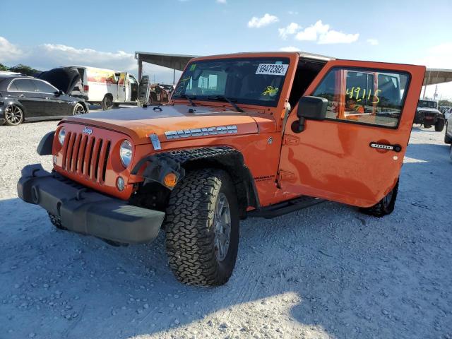JEEP WRANGLER U 2015 with VIN 1C4BJWFGXFL603400 - Photo from auction