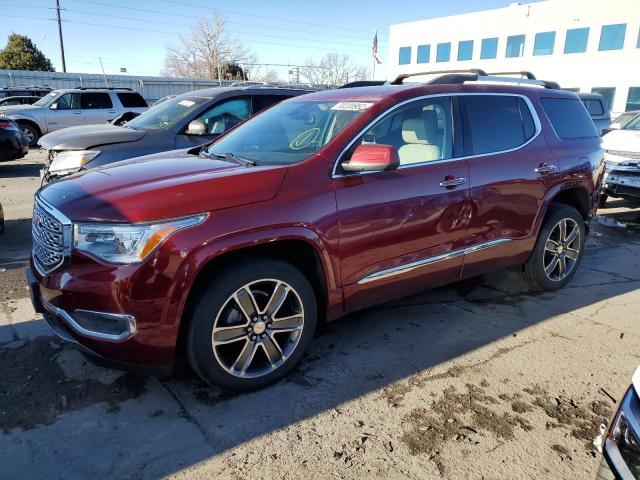 GMC ACADIA DEN 2018 with VIN 1GKKNXLS4JZ240833 - Photo from auction