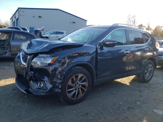 NISSAN ROGUE S 2015 with VIN 5N1AT2MVXFC855949 - Photo from auction
