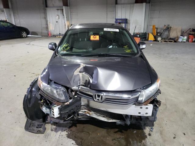 Photo 5 from auction – 2012 HONDA CIVIC EXL with VIN 2HGFB2F93CH536206