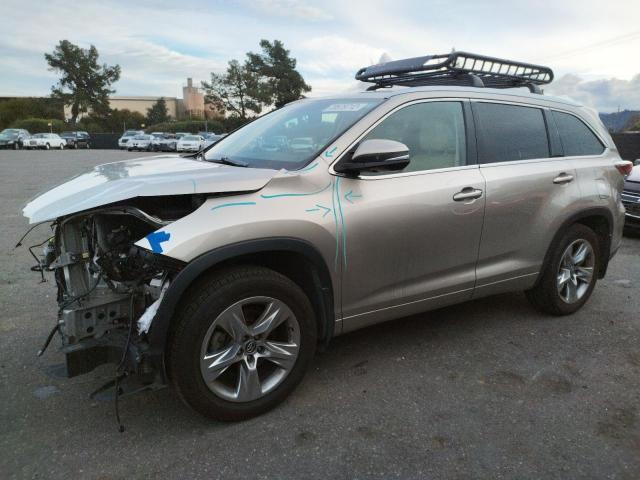 TOYOTA HIGHLANDER 2016 with VIN 5TDDKRFH7GS324843 - Photo from auction
