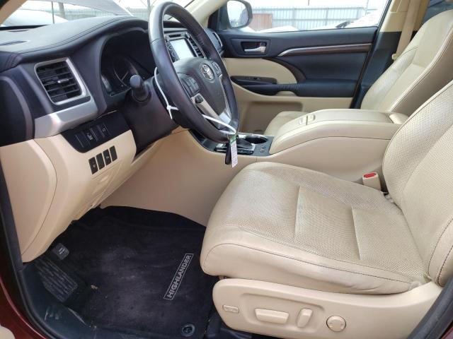 Photo 7 from auction – 2015 TOYOTA HIGHLANDER with VIN 5TDYKRFH1FS099481