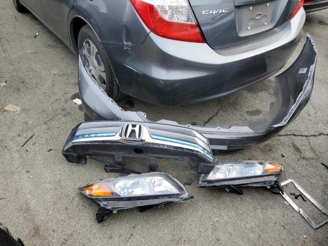 Photo 12 from auction – 2012 HONDA CIVIC HYBR with VIN JHMFB4F25CS008168