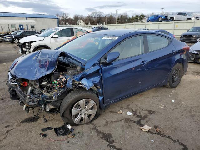 Photo 1 from auction – 2016 HYUNDAI ELANTRA SE with VIN 5NPDH4AE8GH686796