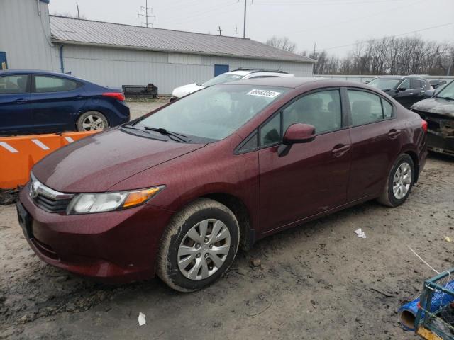 Photo 2 from auction – 2012 HONDA CIVIC LX with VIN 19XFB2F57CE074854
