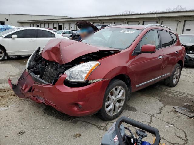 NISSAN ROGUE S 2012 with VIN JN8AS5MT3CW302243 - Photo from auction