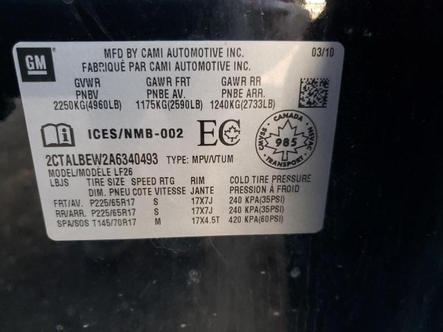Photo 14 from auction – 2010 GMC TERRAIN SL with VIN 2CTALBEW2A6340493