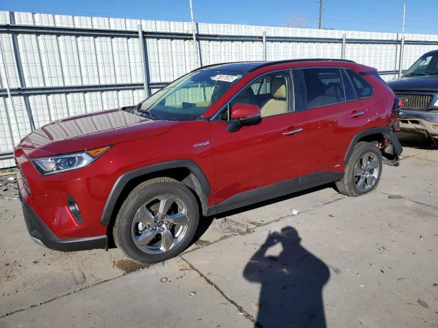TOYOTA RAV4 LIMIT 2021 with VIN JTMD6RFV3MD043818 - Photo from auction