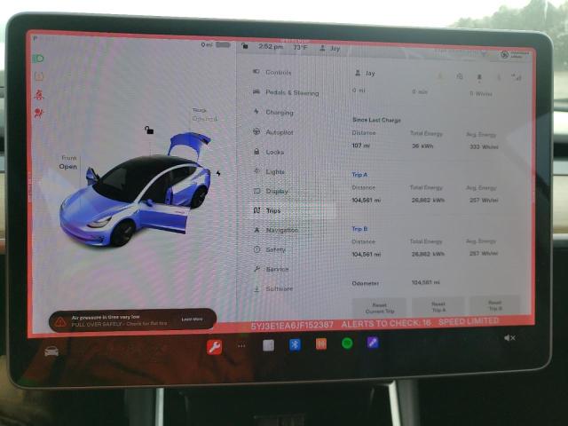 Photo 9 from auction – 2018 TESLA MODEL 3 with VIN 5YJ3E1EA6JF152387