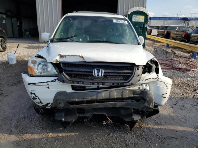 Photo 5 from auction – 2005 HONDA PILOT EXL with VIN 5FNYF18555B040624