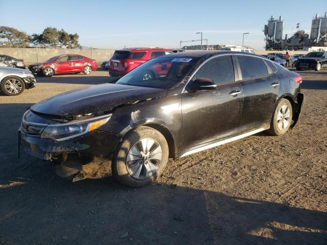 KIA OPTIMA HYB 2018 with VIN KNAGT4LE2J5023561 - Photo from auction