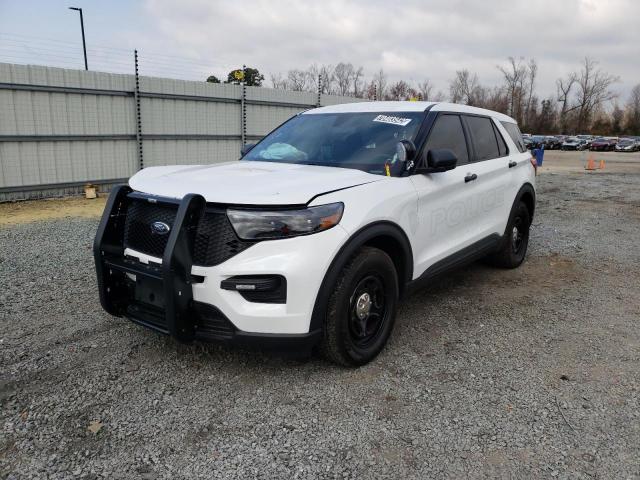 FORD EXPLORER P 2022 with VIN 1FM5K8AB9NGA03536 - Photo from auction