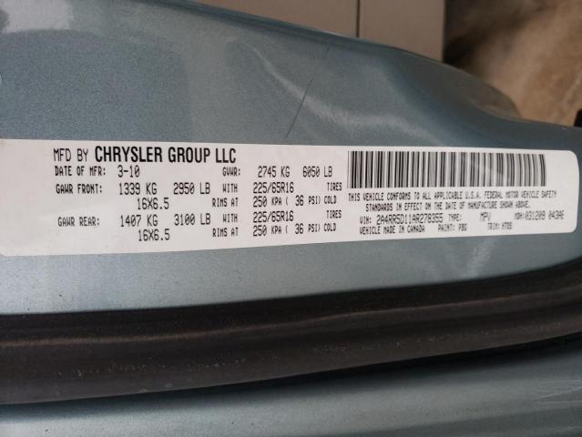 Photo 14 from auction – 2010 CHRYSLER TOWN & COU with VIN 2A4RR5D11AR278355