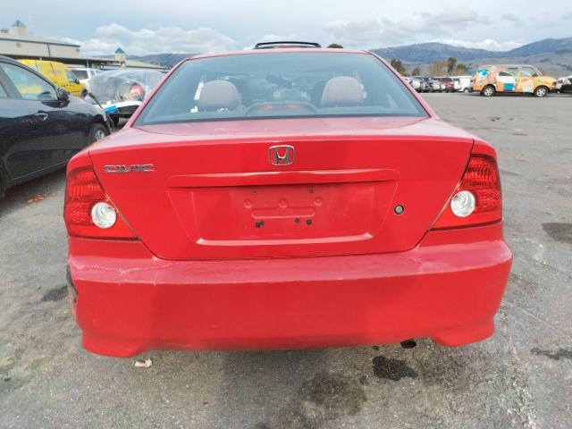 Photo 6 from auction – 2004 HONDA CIVIC LX with VIN 1HGEM22574L064153