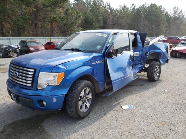 FORD F150 SUPER 2011 with VIN 1FTEW1CMXBFD02291 - Photo from auction