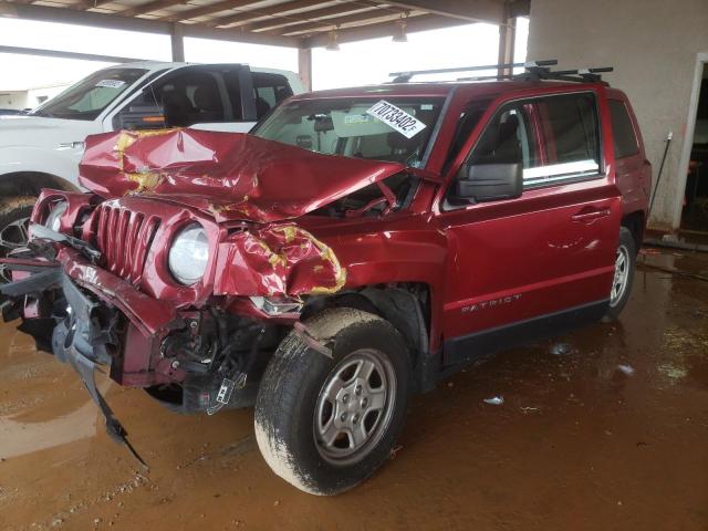 JEEP PATRIOT SP 2015 with VIN 1C4NJPBA3FD325633 - Photo from auction