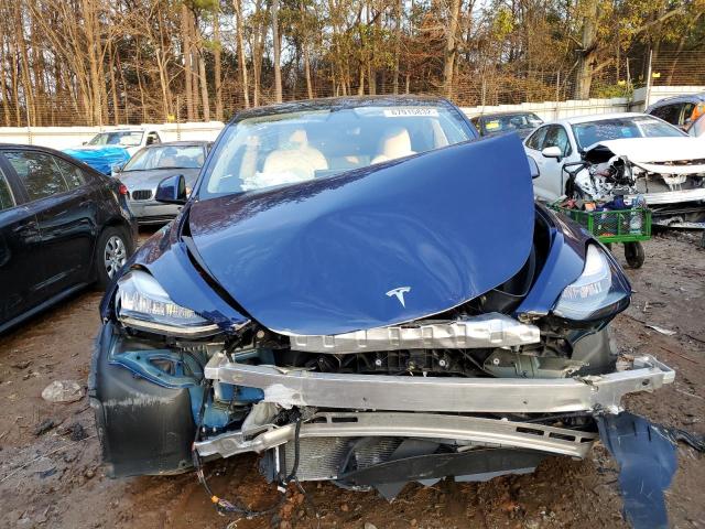Photo 5 from auction – 2021 TESLA MODEL Y with VIN 5YJYGDEE9MF114192