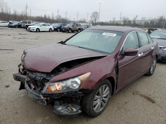 Photo 1 from auction – 2012 HONDA ACCORD EXL with VIN 1HGCP3F81CA014495